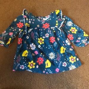 Long sleeved flower top